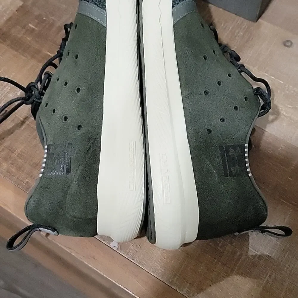 Under Armour charged Army Green Sneakers women's 9.5  Training, Athletic Shoe